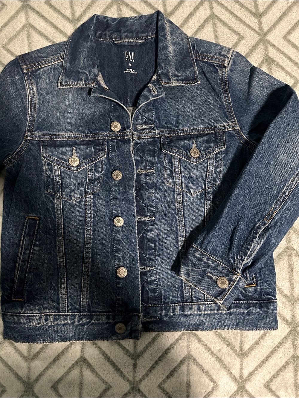GAP Dark Blue Kids Denim Jacket